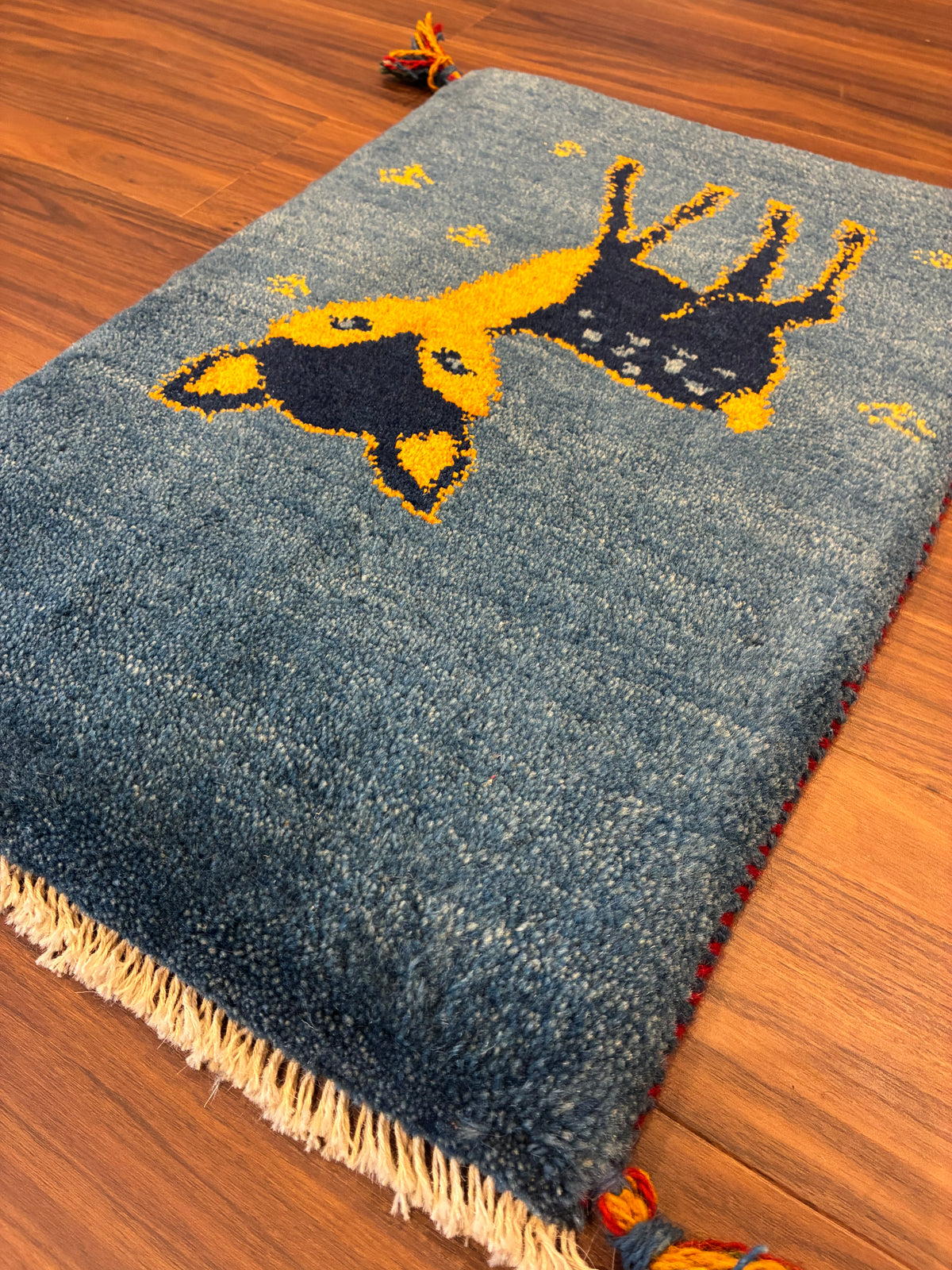 【千葉店】ギャッベ 59cm x 41cm NN20215