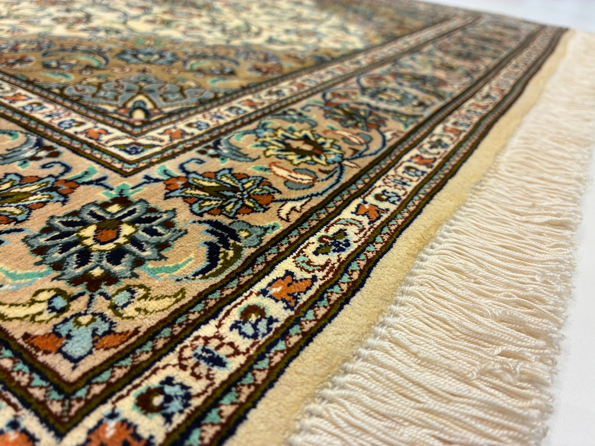 【千葉店】カシャーンシルク ファッラー工房 118cm x 79cm PS655
