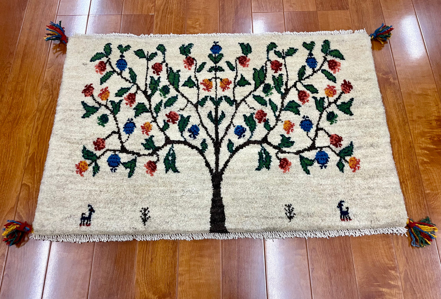 【オンライン限定】ギャッベ 90cm x 60cm RJ13455