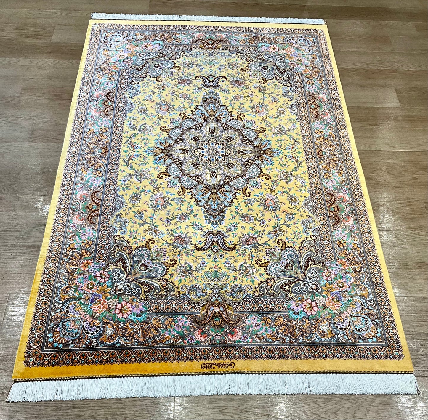 クム アッバースィ工房 205cm x 132cm PS3656