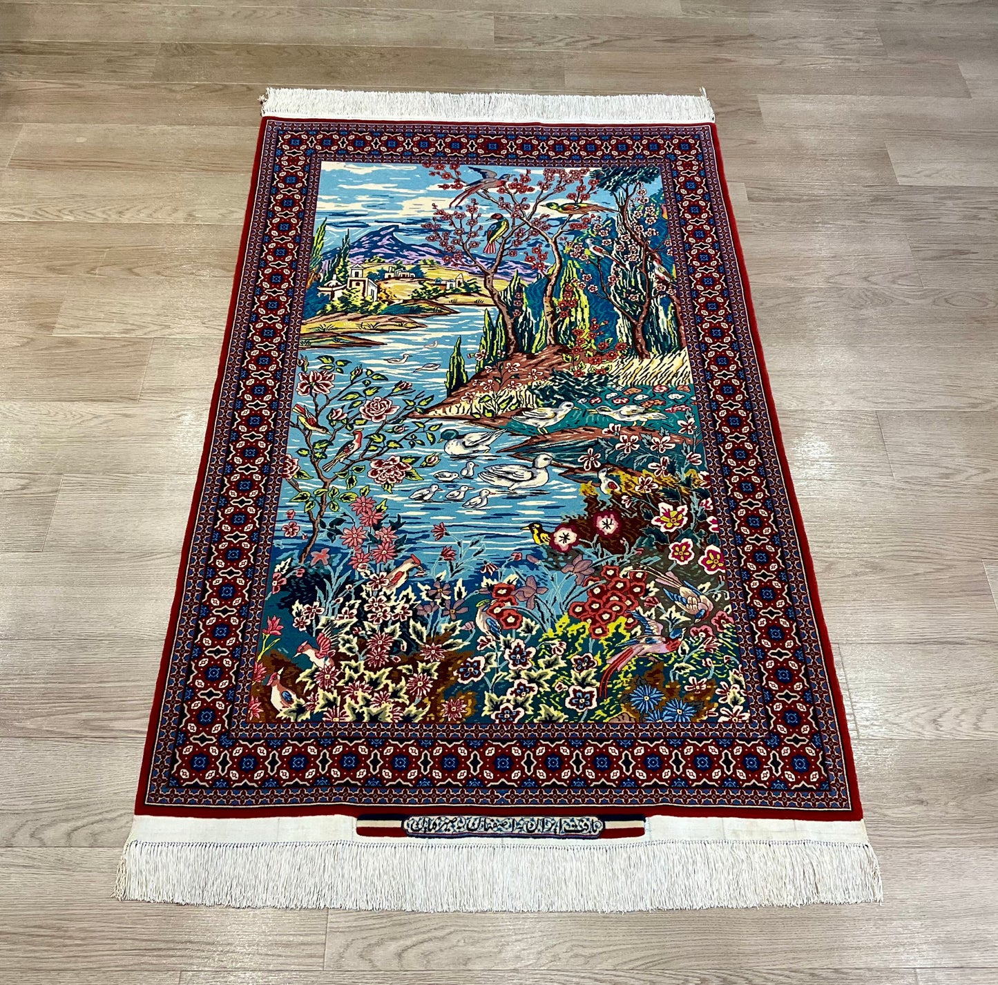 イスファハン (オールド) セイラフィアン工房 153cm x 97cm JM198