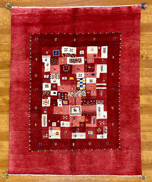 【オンライン限定】ギャッベ 188cm x 152cm RJ8829