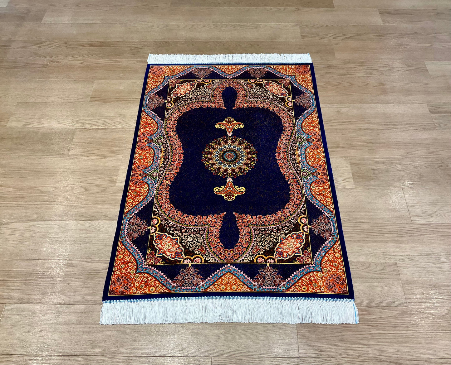 ペルシャンシルク 120cm x 80cm PS10448