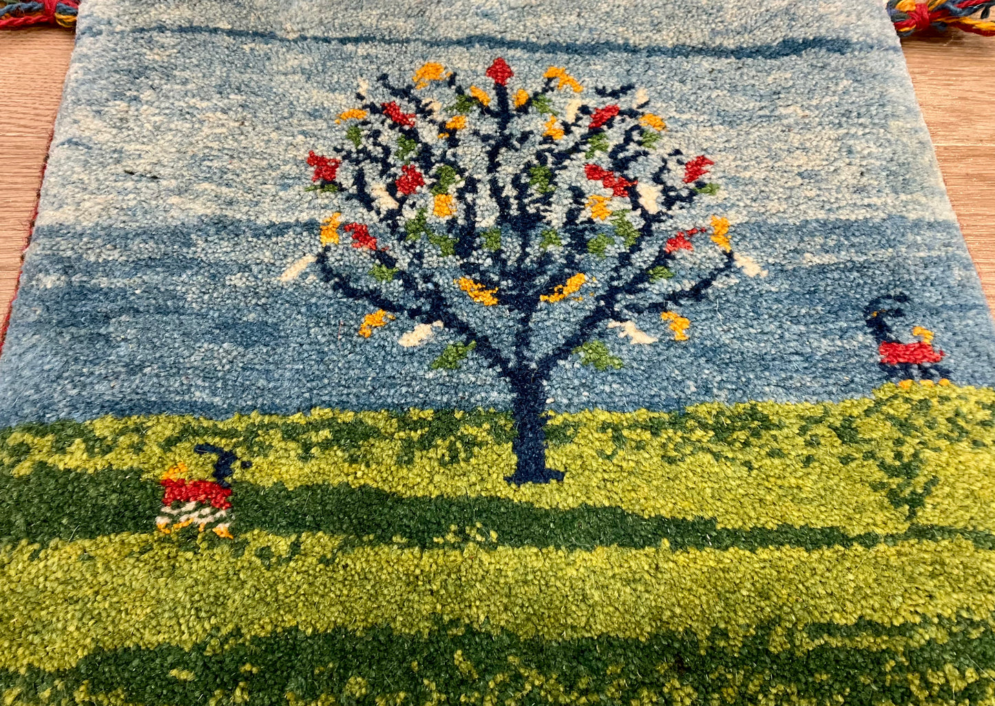 ギャッベ 44cm x 39cm T10000