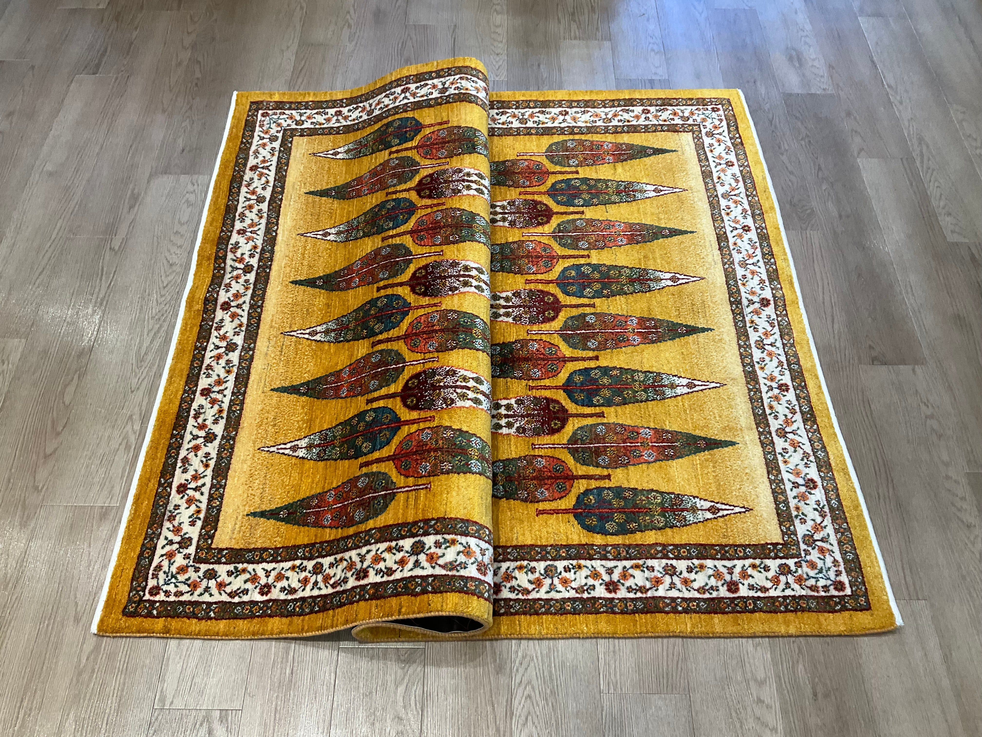 カシュクリギャッベ 202cm x 150cm RJ16043 – ペルシャ絨毯専門店