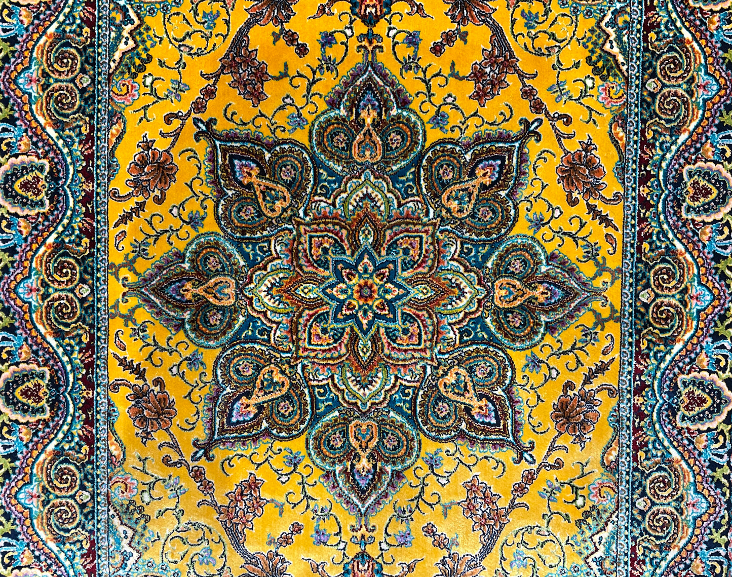 ペルシャンシルク 90cm x 60cm PS10887