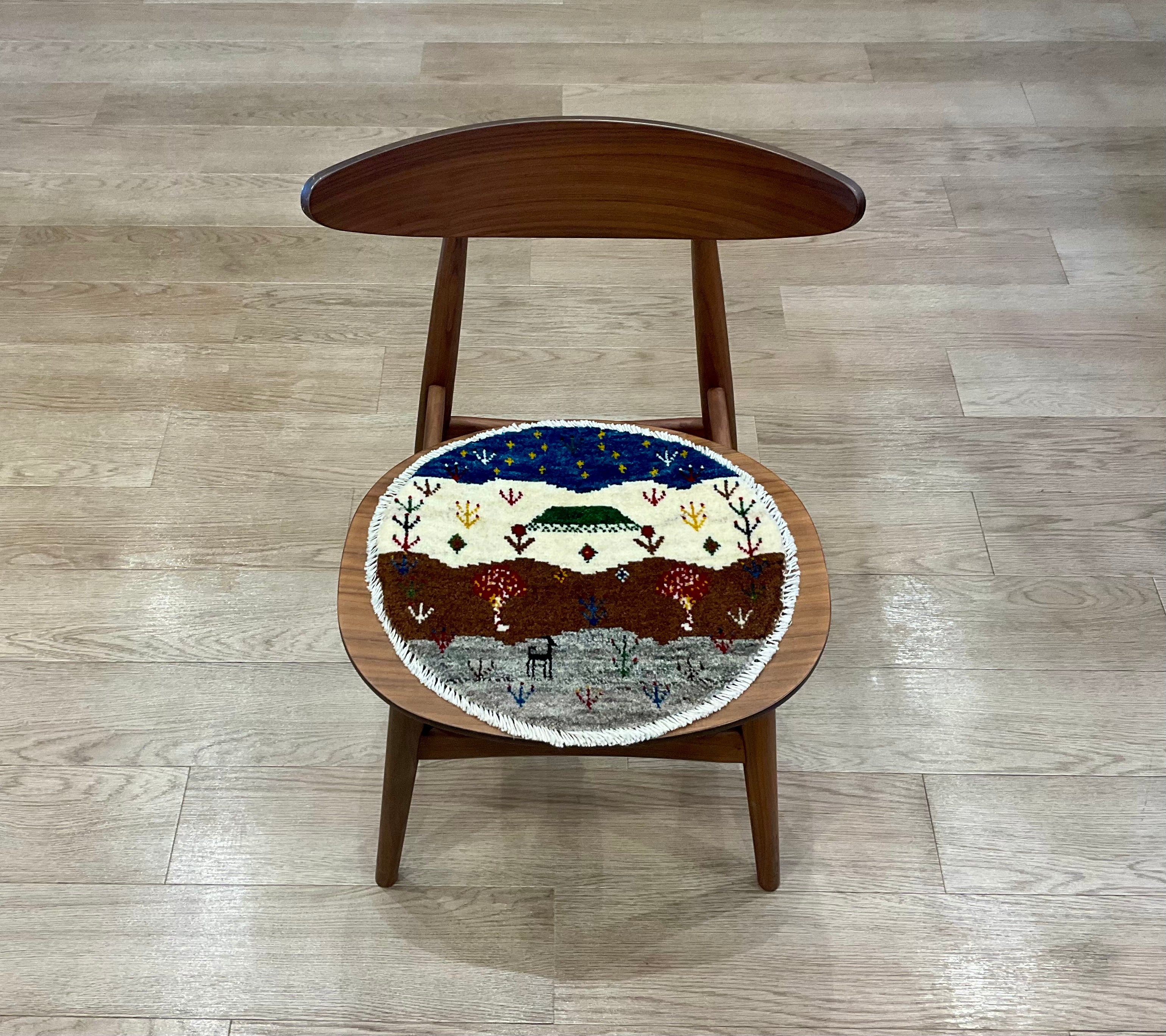 ペルシャ 絨毯ギャッベ42cmx39cm❣️ キャメルデザインの可愛いギャッベ❣️ ペルシャ更紗(普通) 200×130cm（GC-13228） – ギャッベ＆ペルシャ絨毯