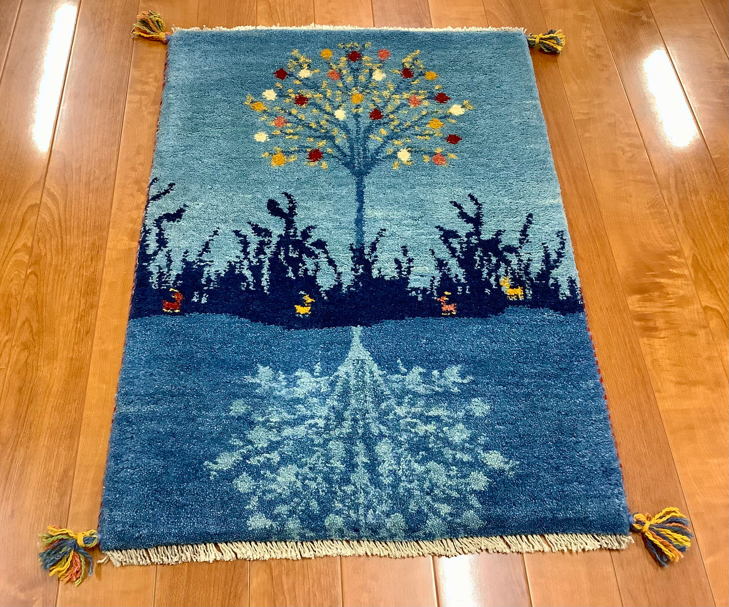 【オンライン限定】ギャッベ 86cm x 60cm RJ5743