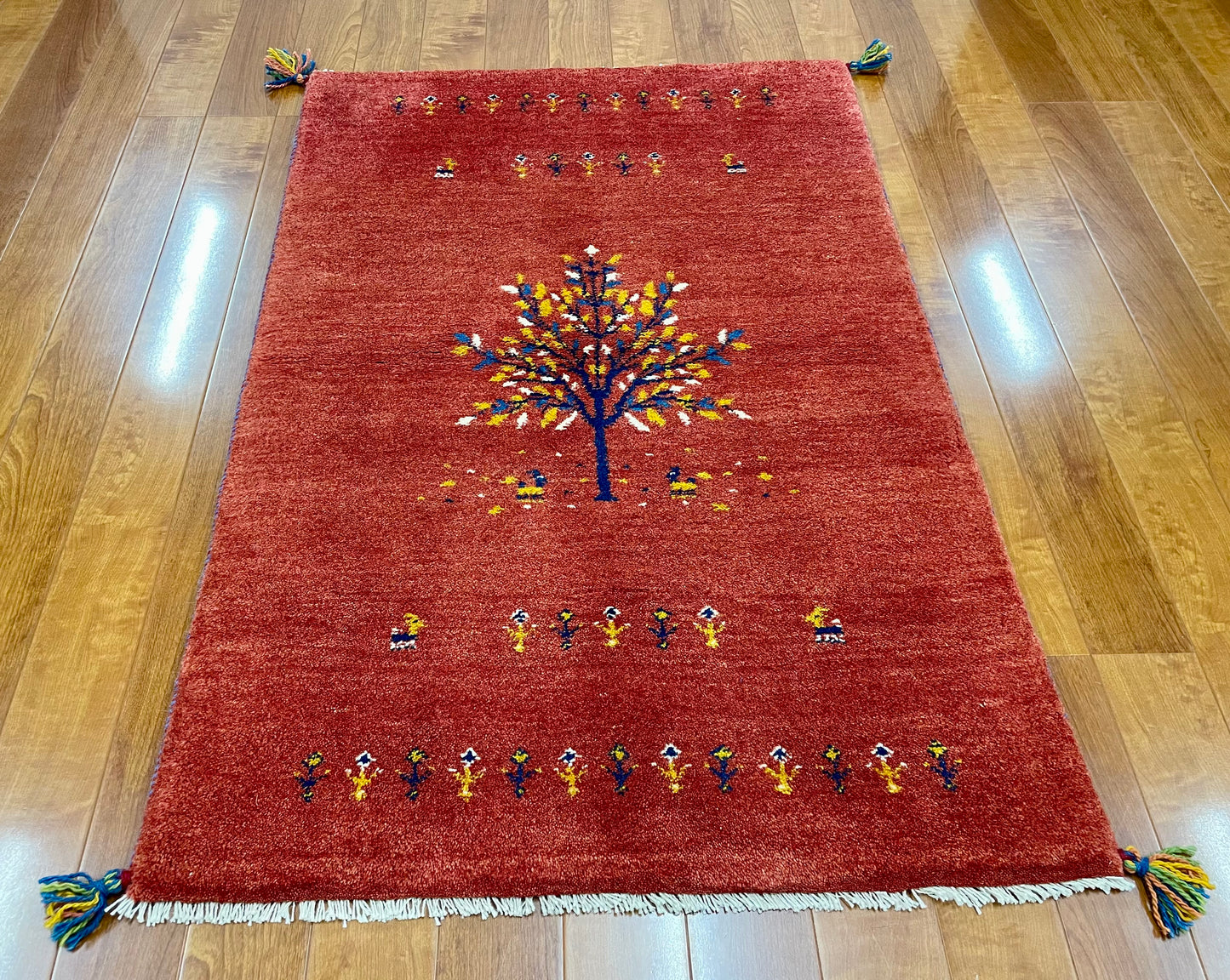 【オンライン限定】ギャッベ 123cm x 82cm RJ7166