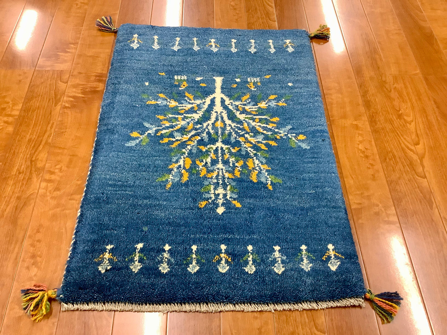 【オンライン限定】ギャッベ 87cm x 60cm RJ5802