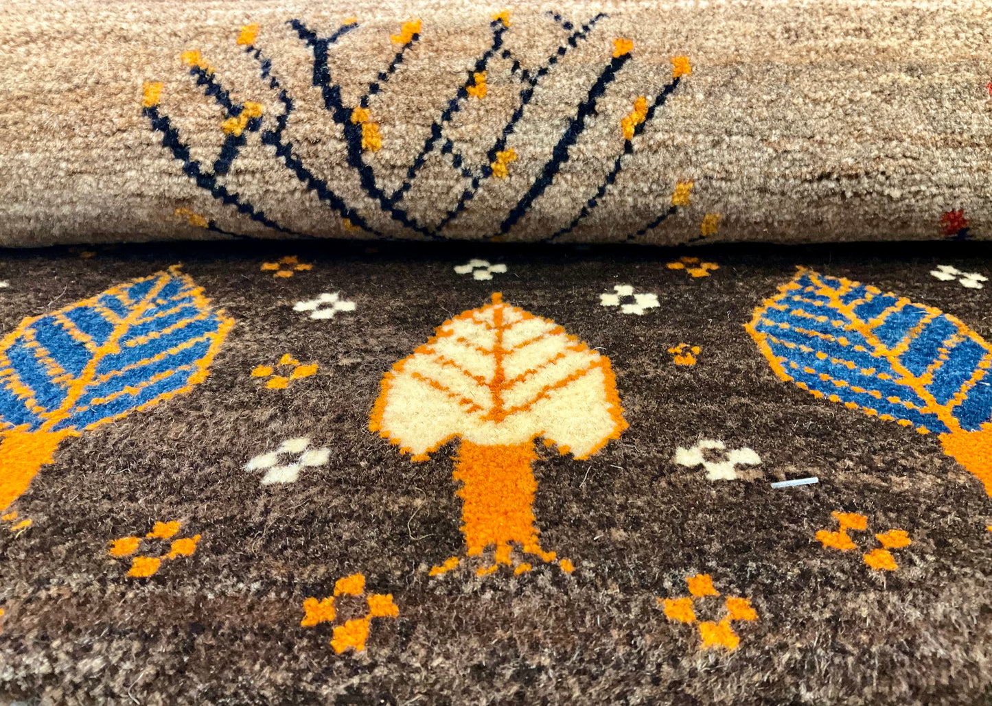 ギャッベ アマレバフト Φ100cm RJ14733