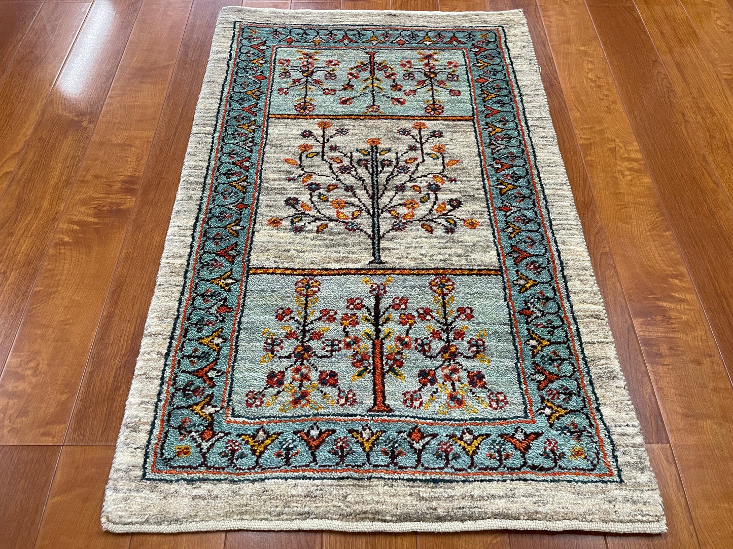 【オンライン限定】カシュクリギャッベ 95cm x 60cm RJ17295