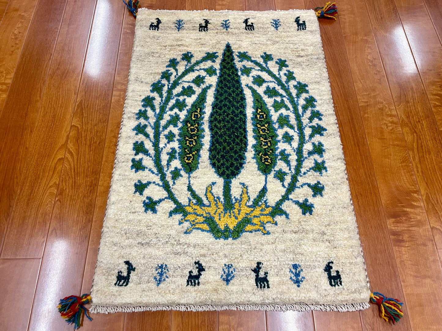 【オンライン限定】ギャッベ 90cm x 60cm RJ13792