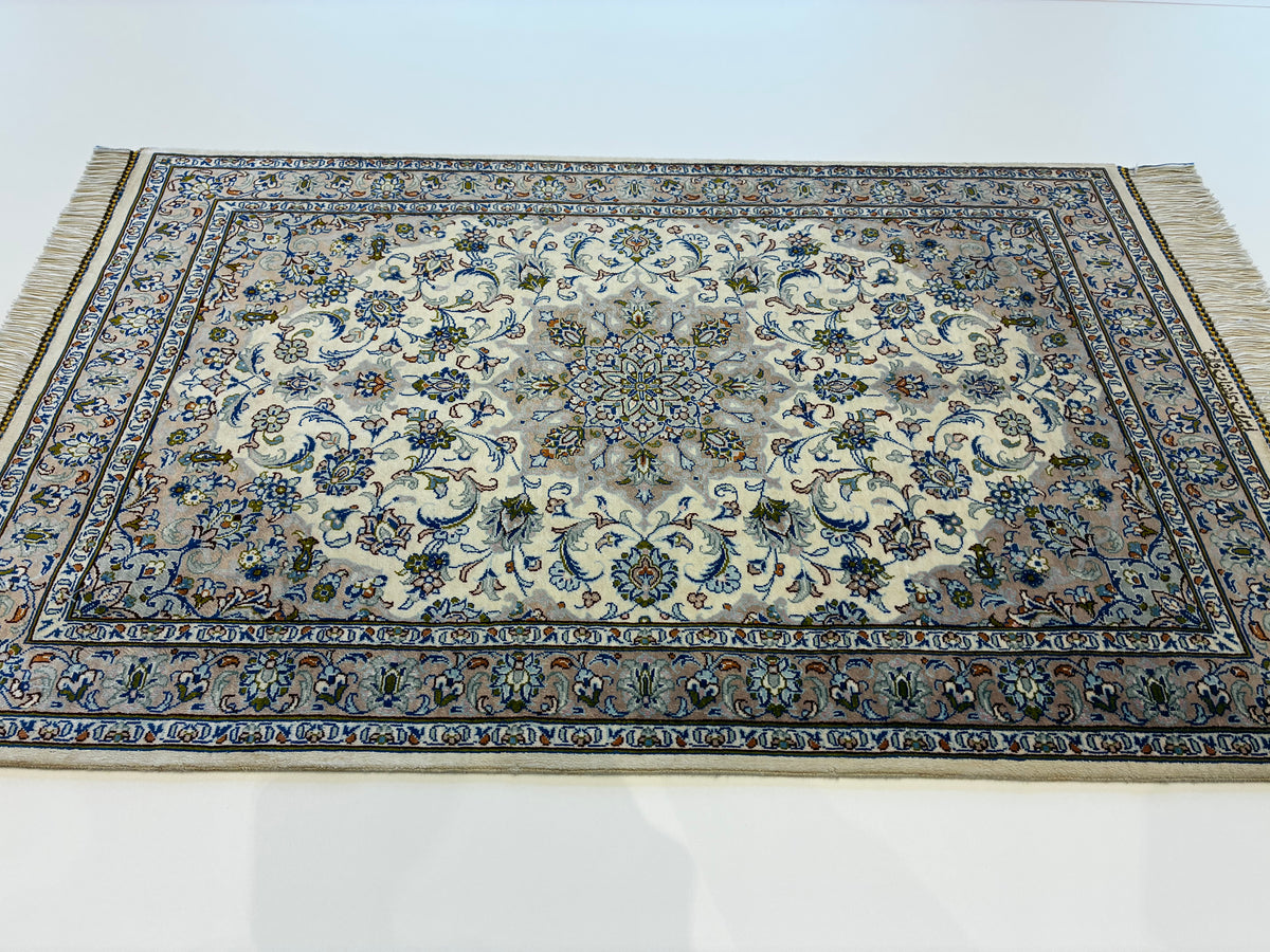 【千葉店】カシャーンシルク ファッラー工房 90cm x 58cm PS12627