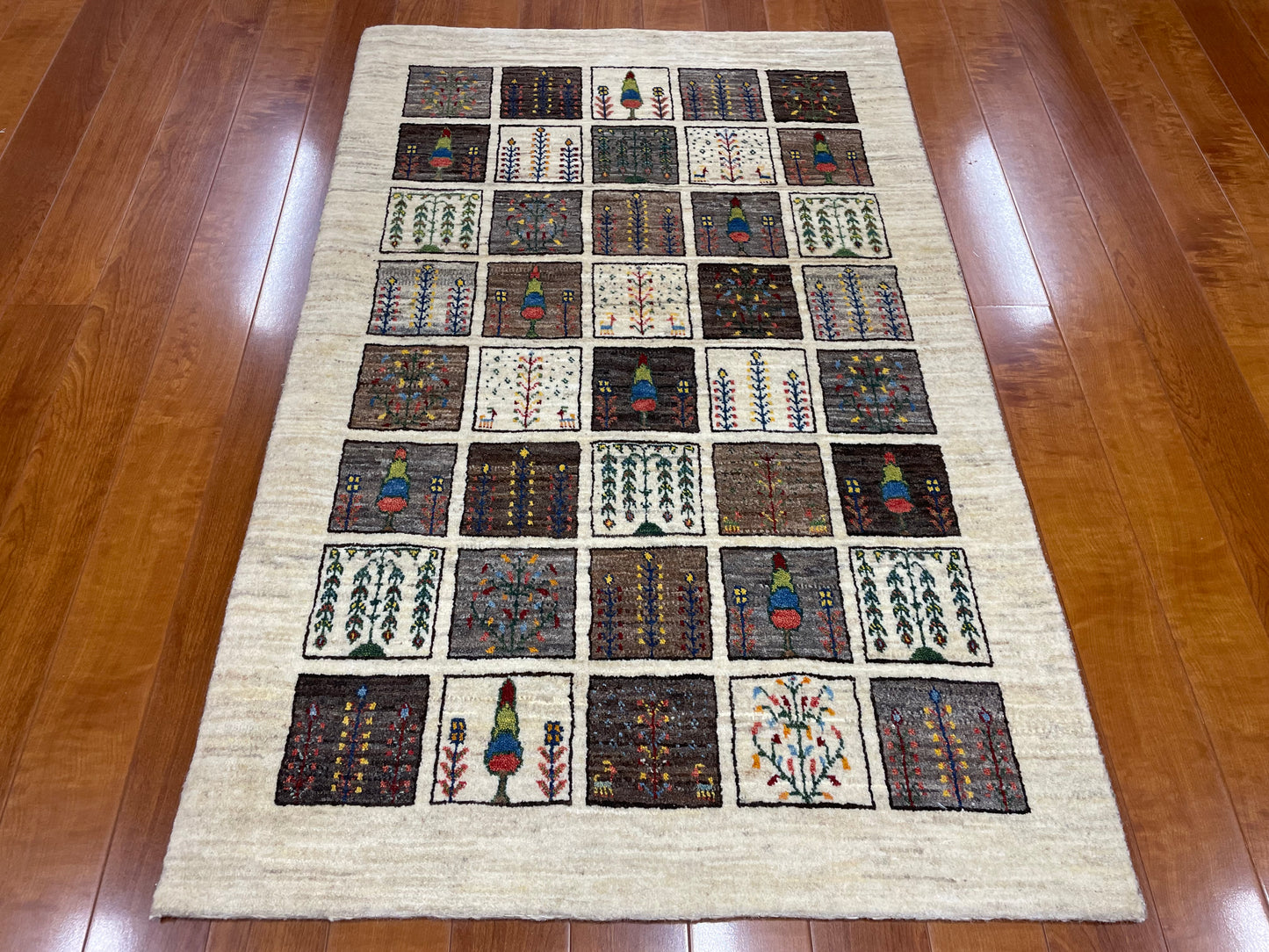 【オンライン限定】カシュクリギャッベ 132cm x 87cm RJ14780