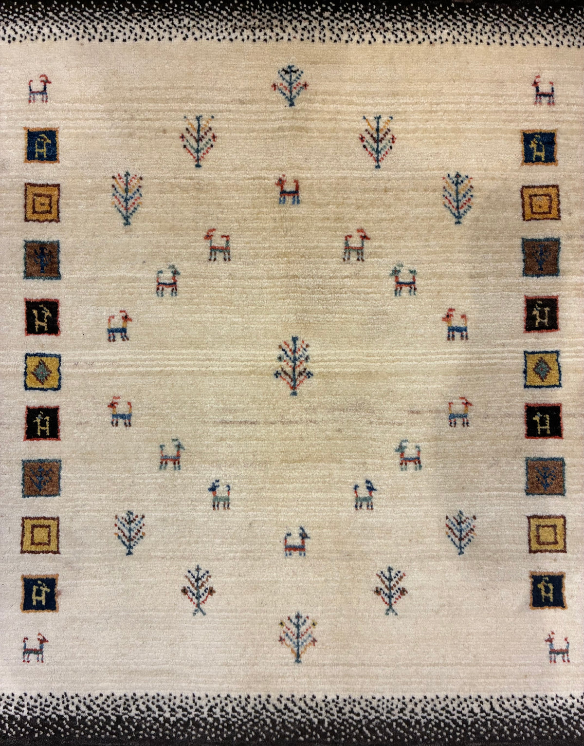 【千葉店】カシュクリギャッベ  182cm x 120cm RJ16107