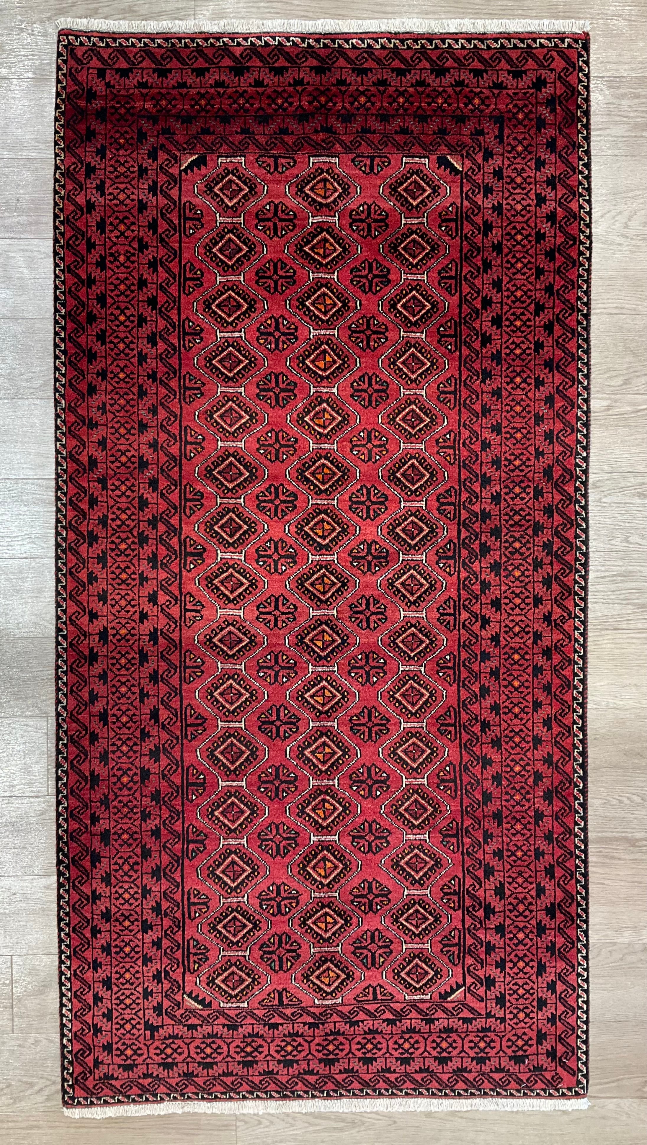 BC様　ペルシャ絨毯 ゴルトク 206×126cm 高級ペルシャ絨毯ビジャー 53×45cm（FS-12601） – ギャッベ