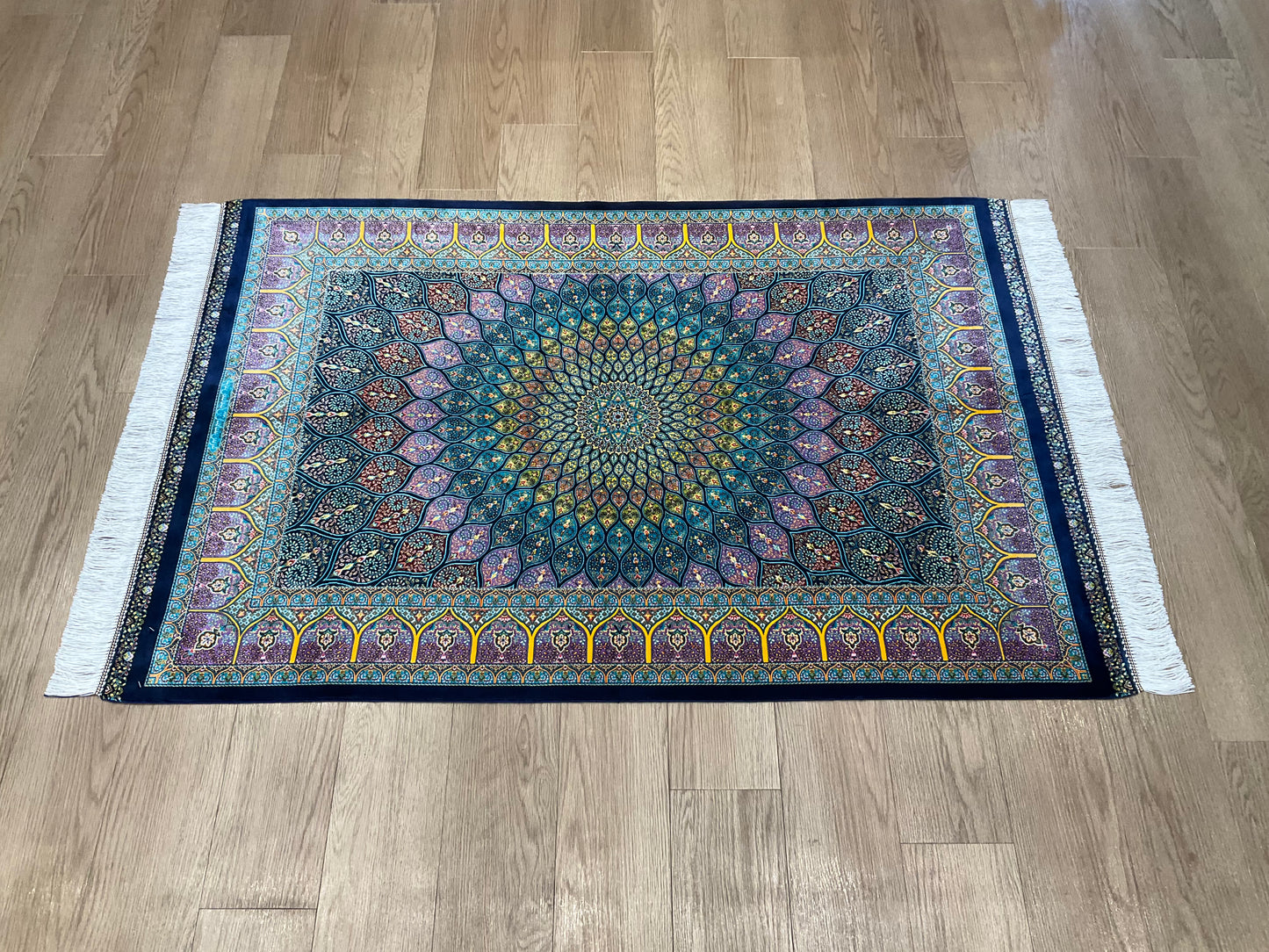 ペルシャンシルク 150cm x 100cm PS11020