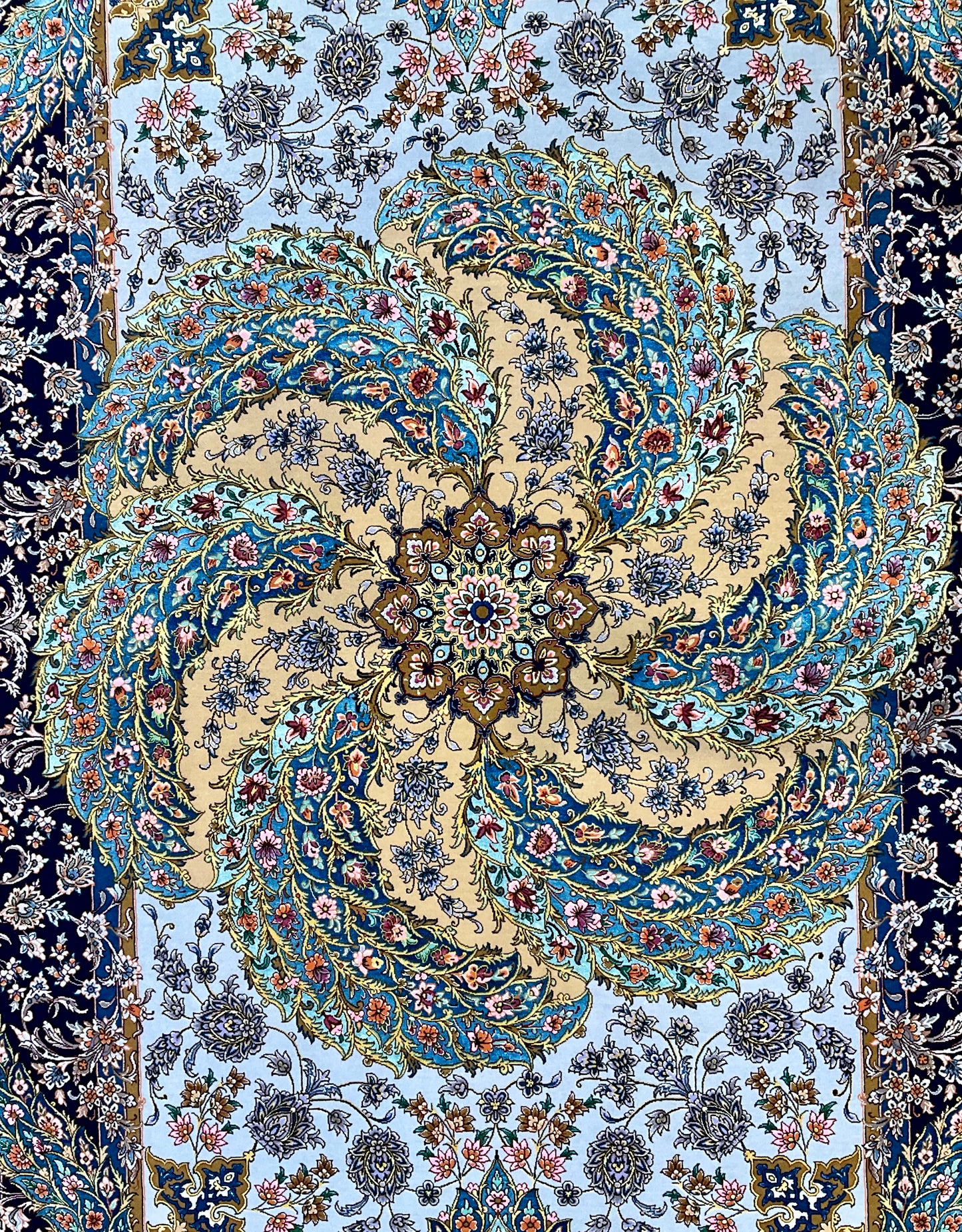 イスファハン ダーバリ工房 220cm x 150cm PS5214