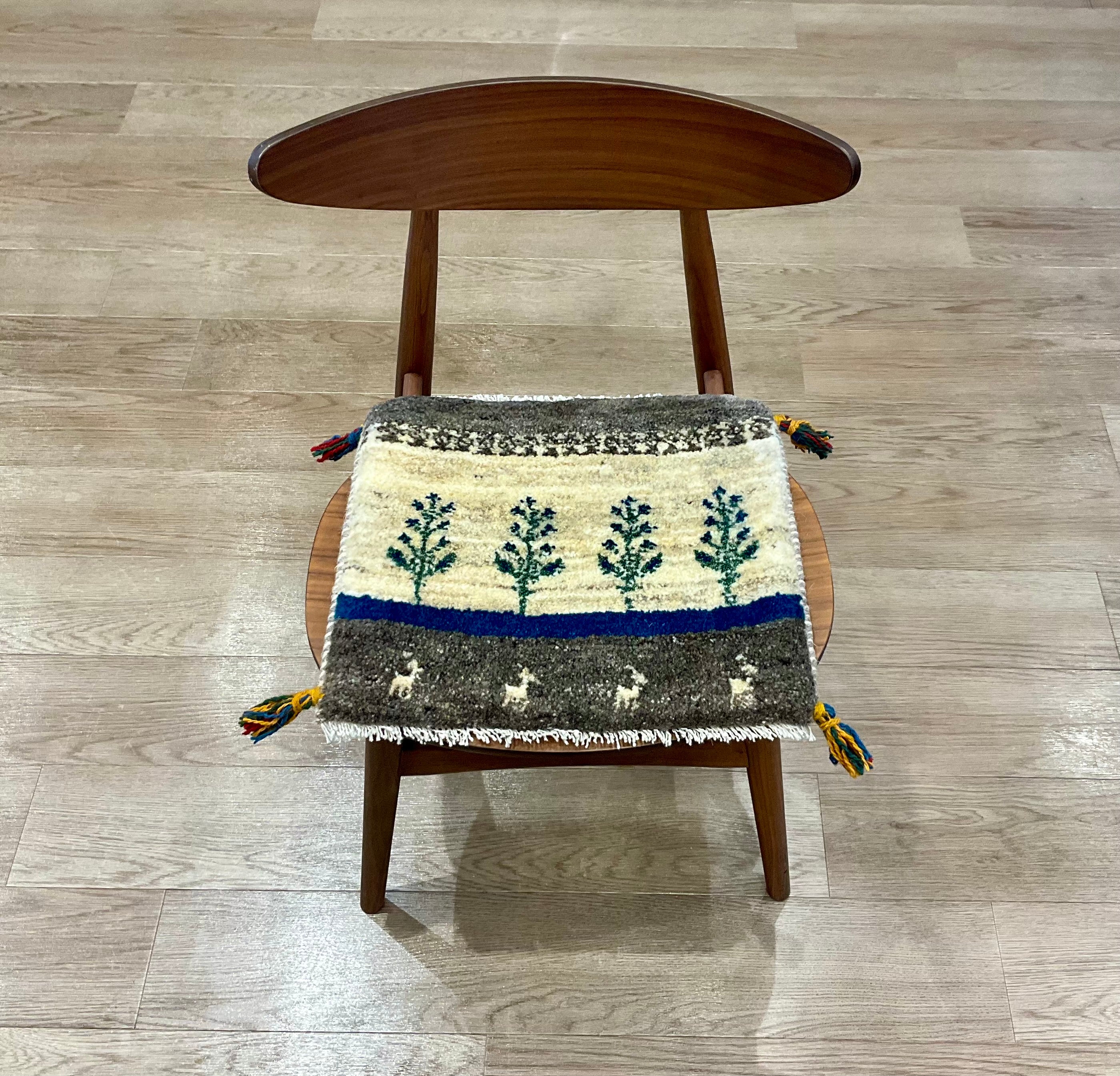 新品未使用　ギャッベ　ペルシャ絨毯　182 × 120cm　可愛い柄 ペルシャ ギャッベ 【公式通販】