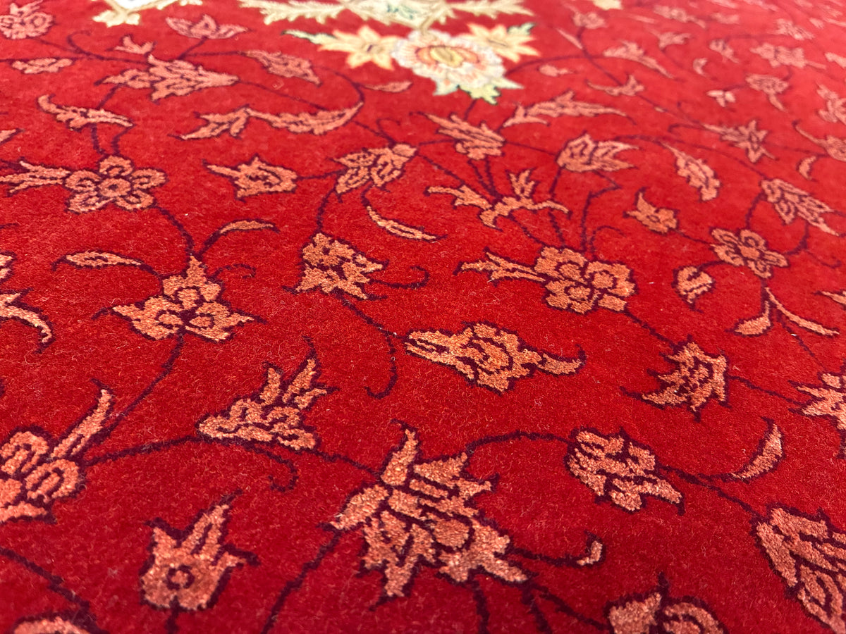 【千葉店】 イスファハン ダルダシティ工房 260cm x 210cm PS11253