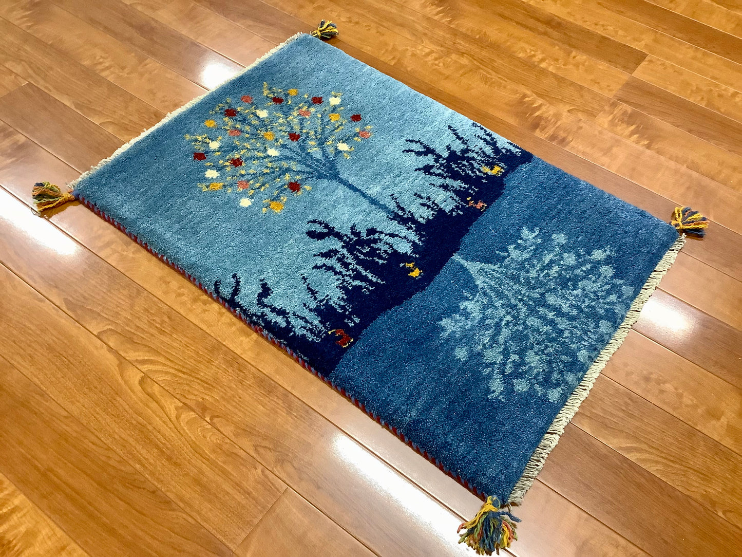 【オンライン限定】ギャッベ 86cm x 60cm RJ5743