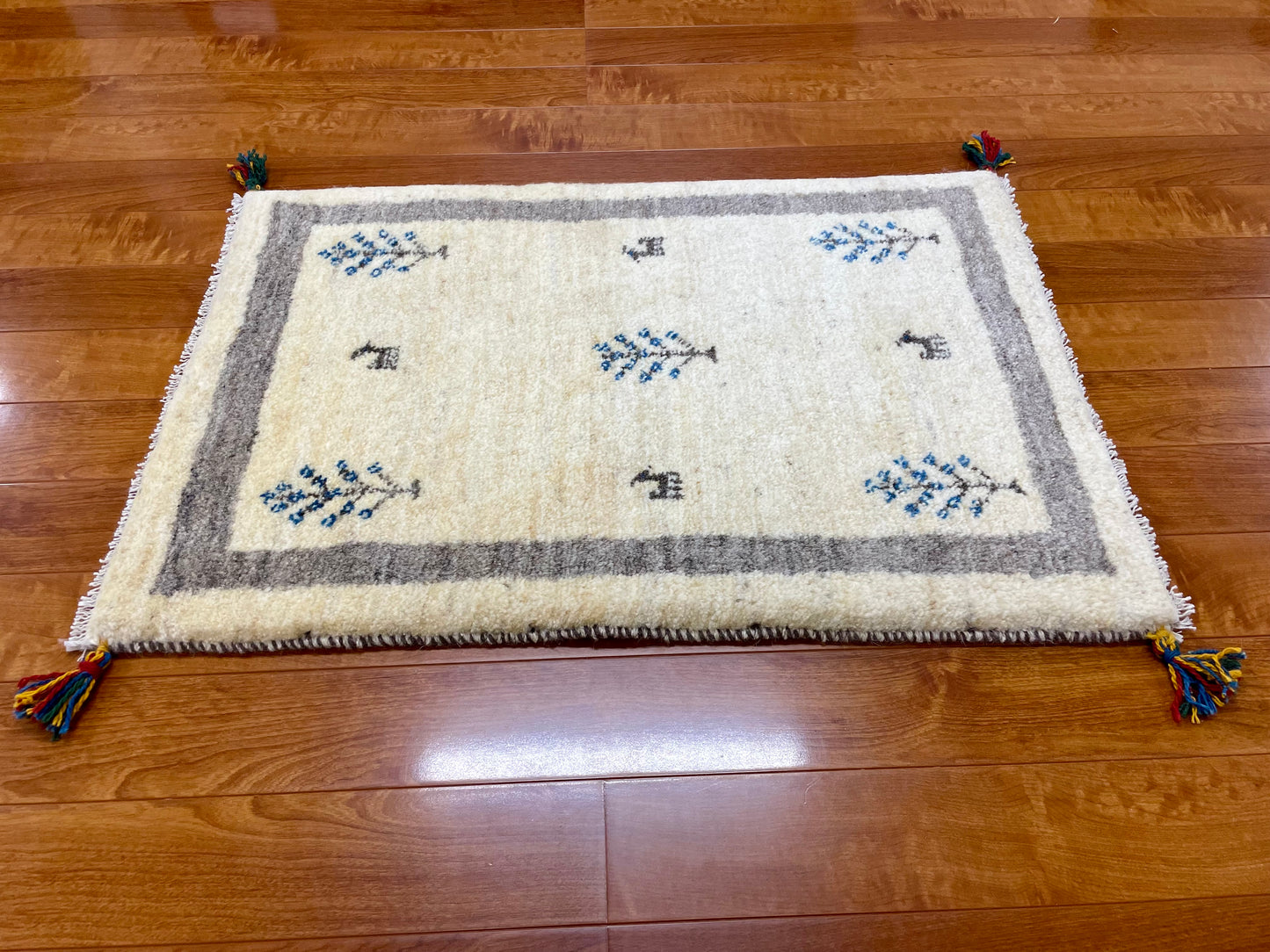 【オンライン限定】ギャッベ 90cm x 63cm RJ14097