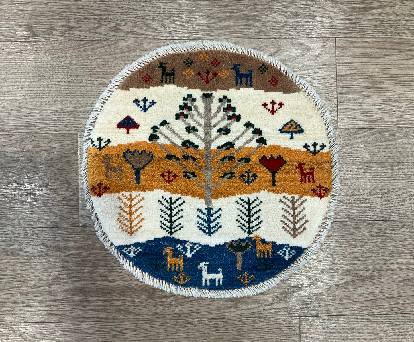 ギャッベ アマレバフト 40cm x 40cm T2184