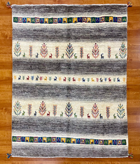 【オンライン限定】ギャッベ  200cm x 154cm RJ5447