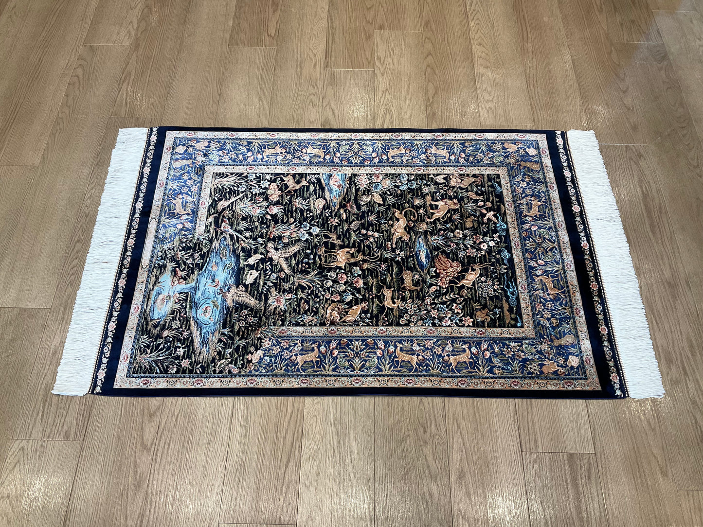 ペルシャンシルク 120cm x 80cm PS9662