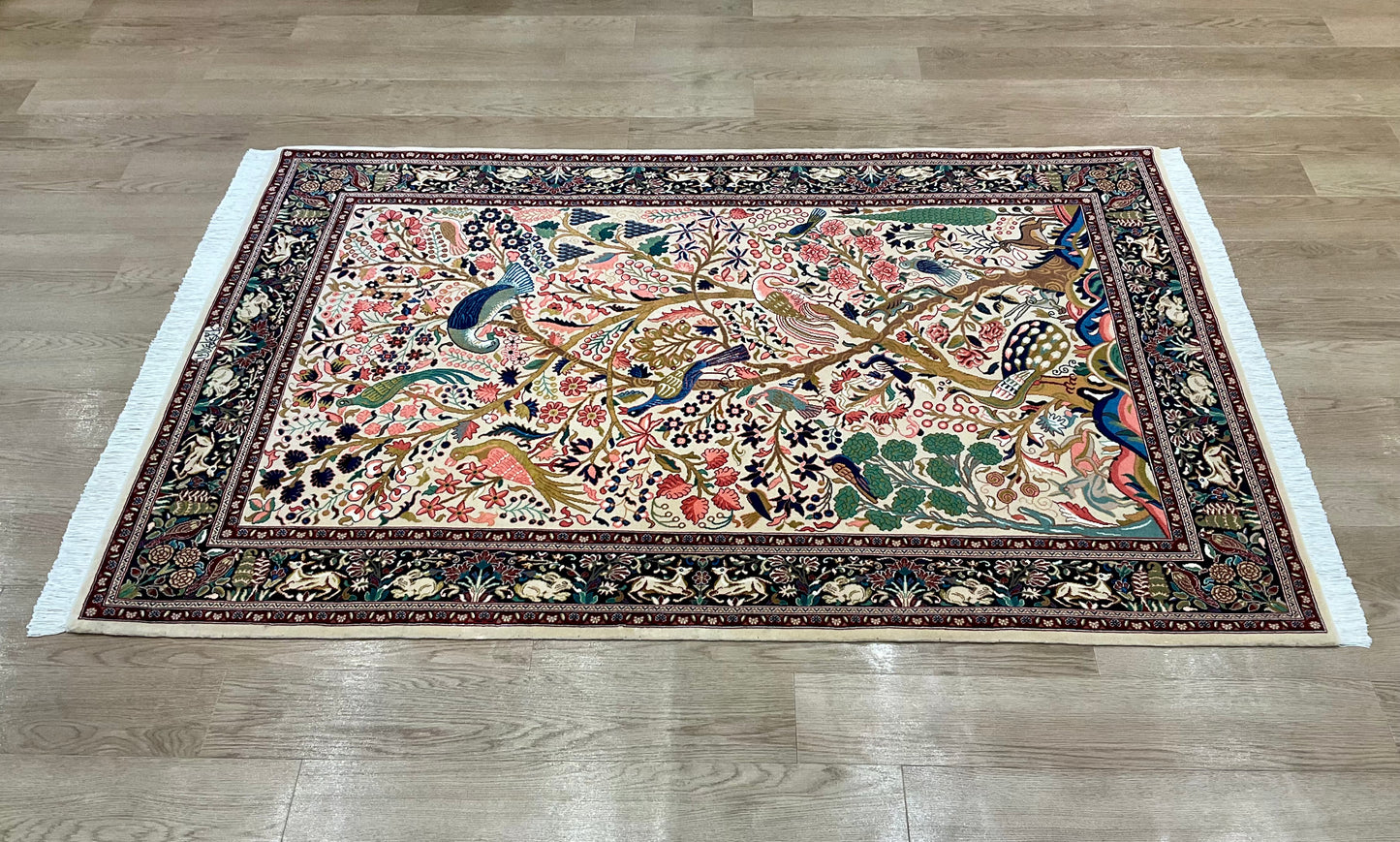カシャーン(カシャン) 210cm x 134cm PS8633