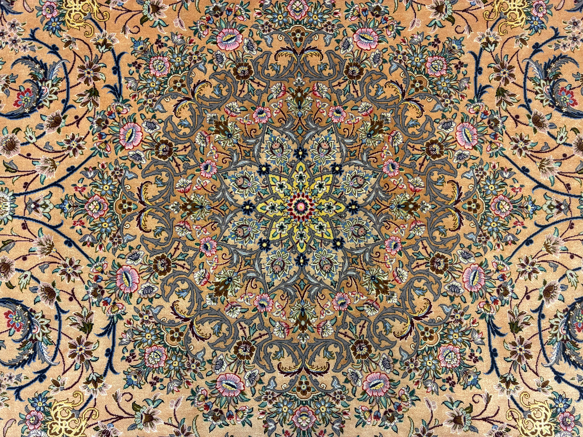 【千葉店】イスファハン レズバーニ工房 300cm x 208cm PS12448