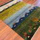 【千葉店】カシュクリギャッベ  210cm x 150cm BT5129