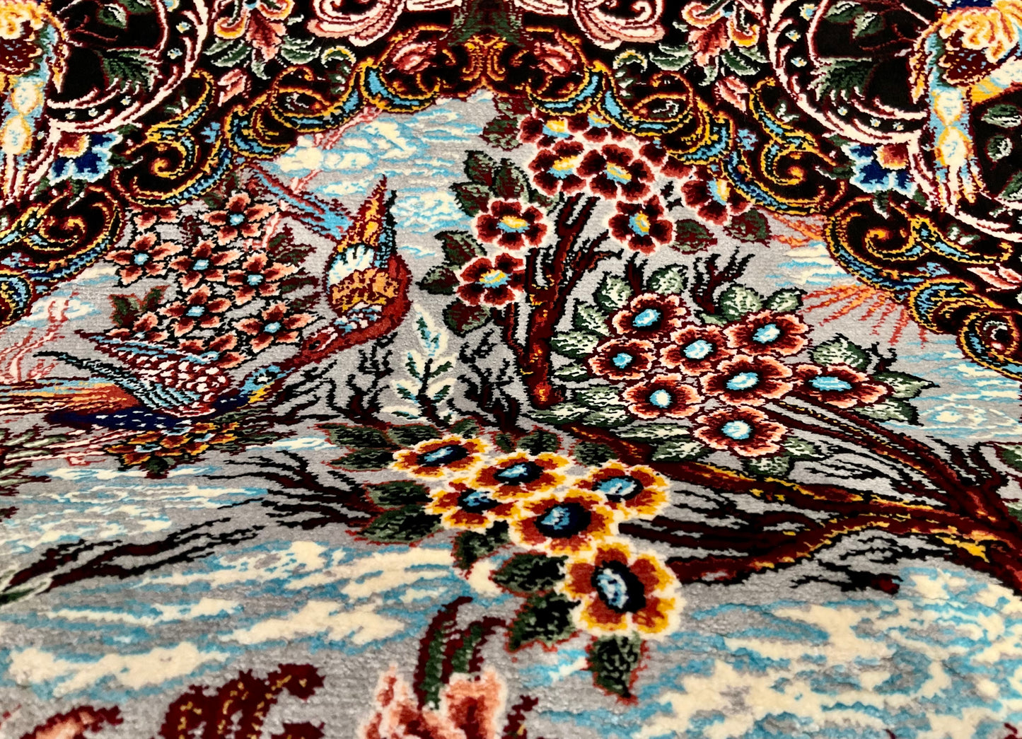 ペルシャンシルク 90cm x 60cm PS10704