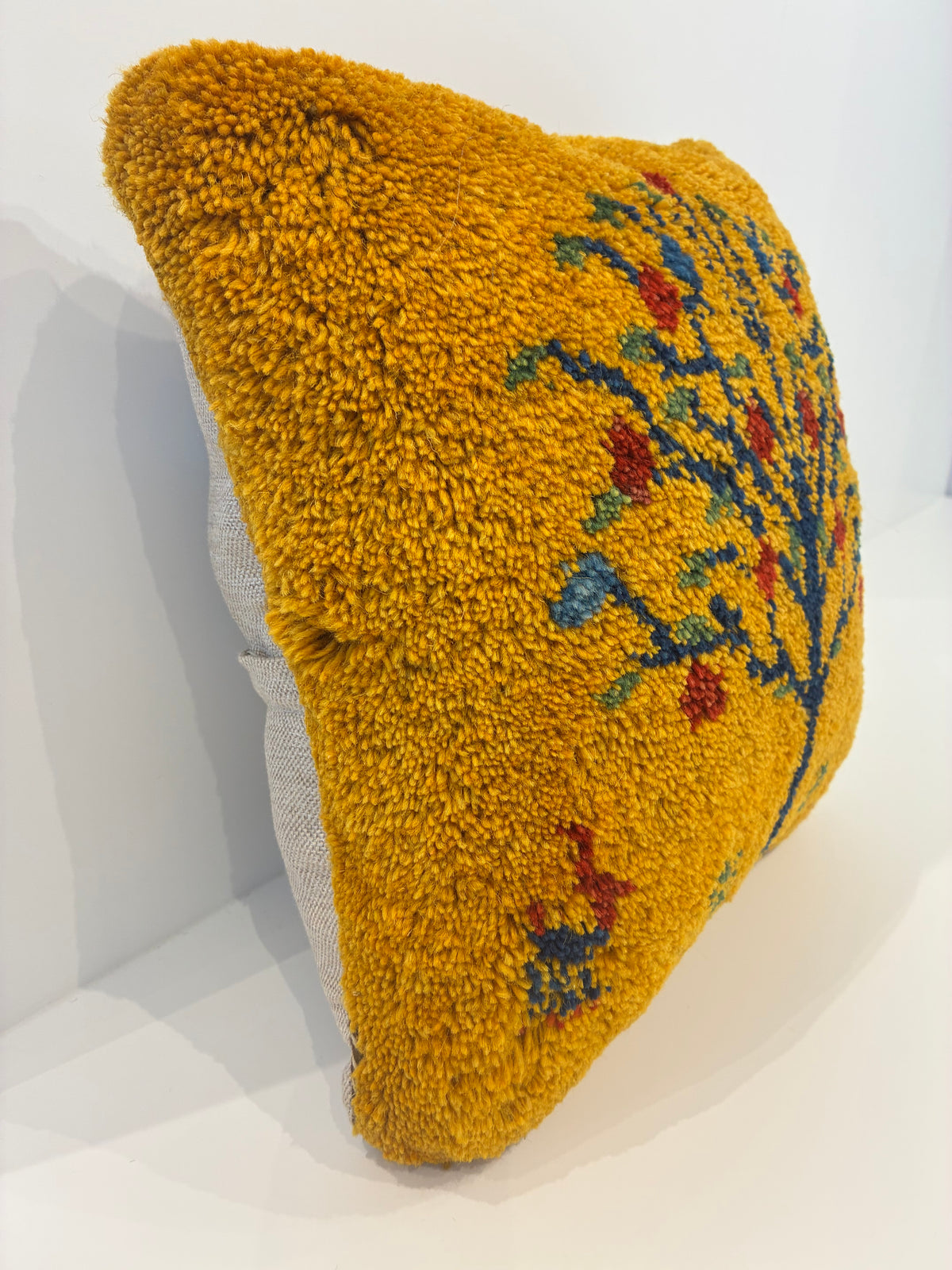 【千葉店】ギャッベクッション 50cm x 51cm Z2868