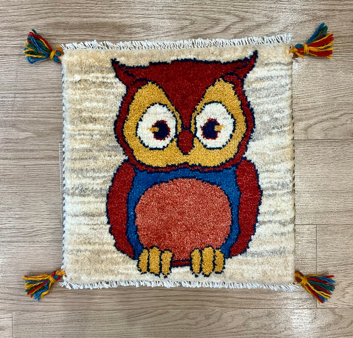 ギャッベ 41cm x 41cm T4851