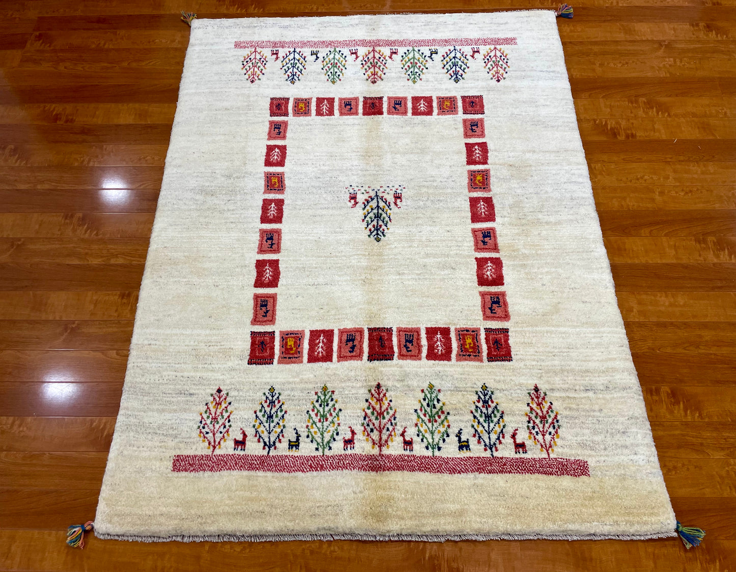 【オンライン限定】ギャッベ  200cm x 150cm RJ5278