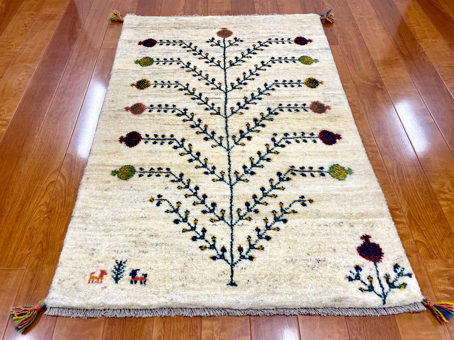 【オンライン限定】ギャッベ 123cm x 82cm RJ7239