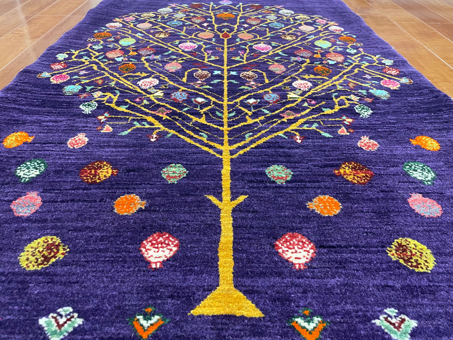 【オンライン限定】カシュクリギャッベ 134cm x 84cm RJ15639