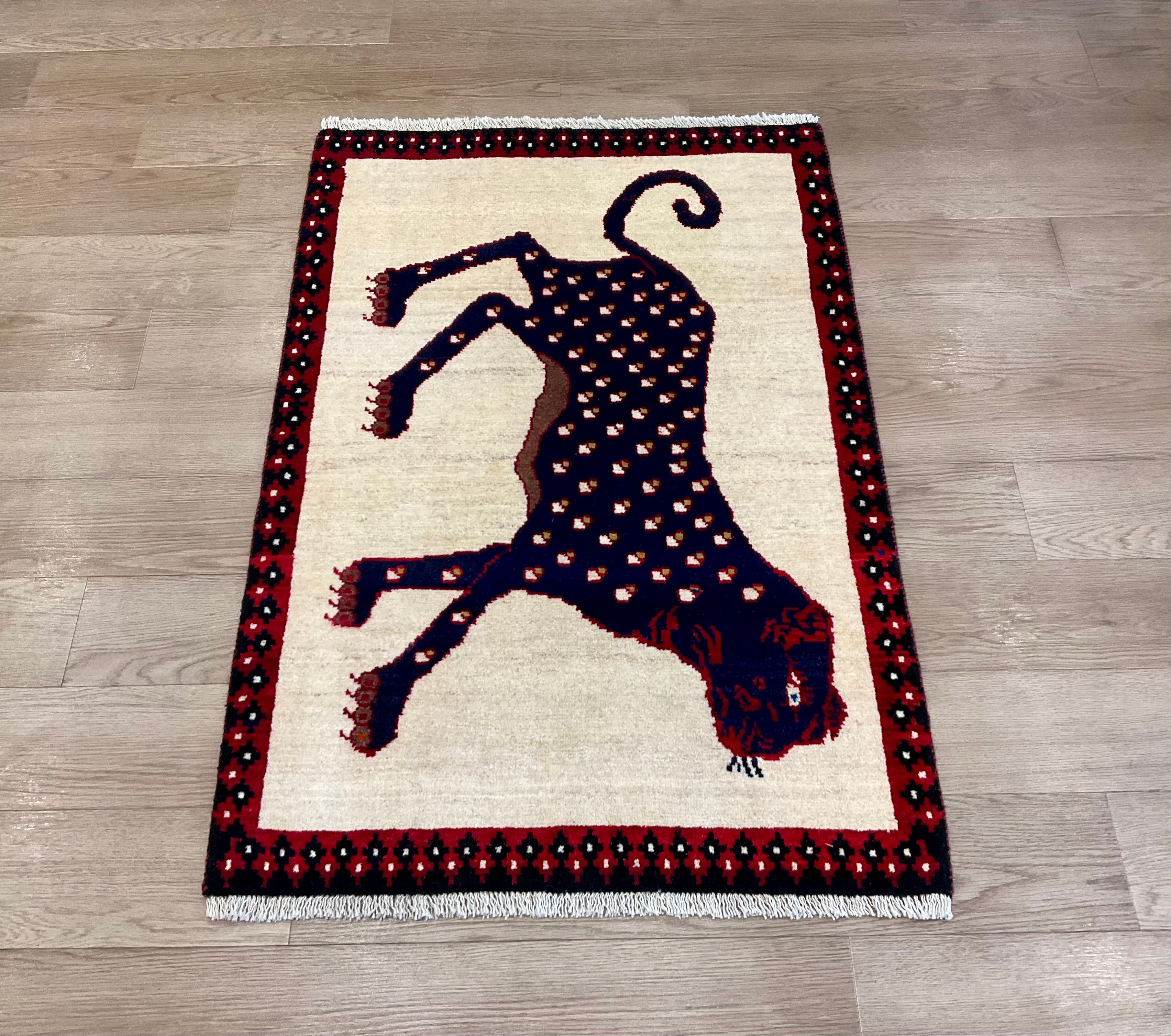ギャッベ アマレバフト 125cm x 85cm RJ12679 – ペルシャ絨毯専門店