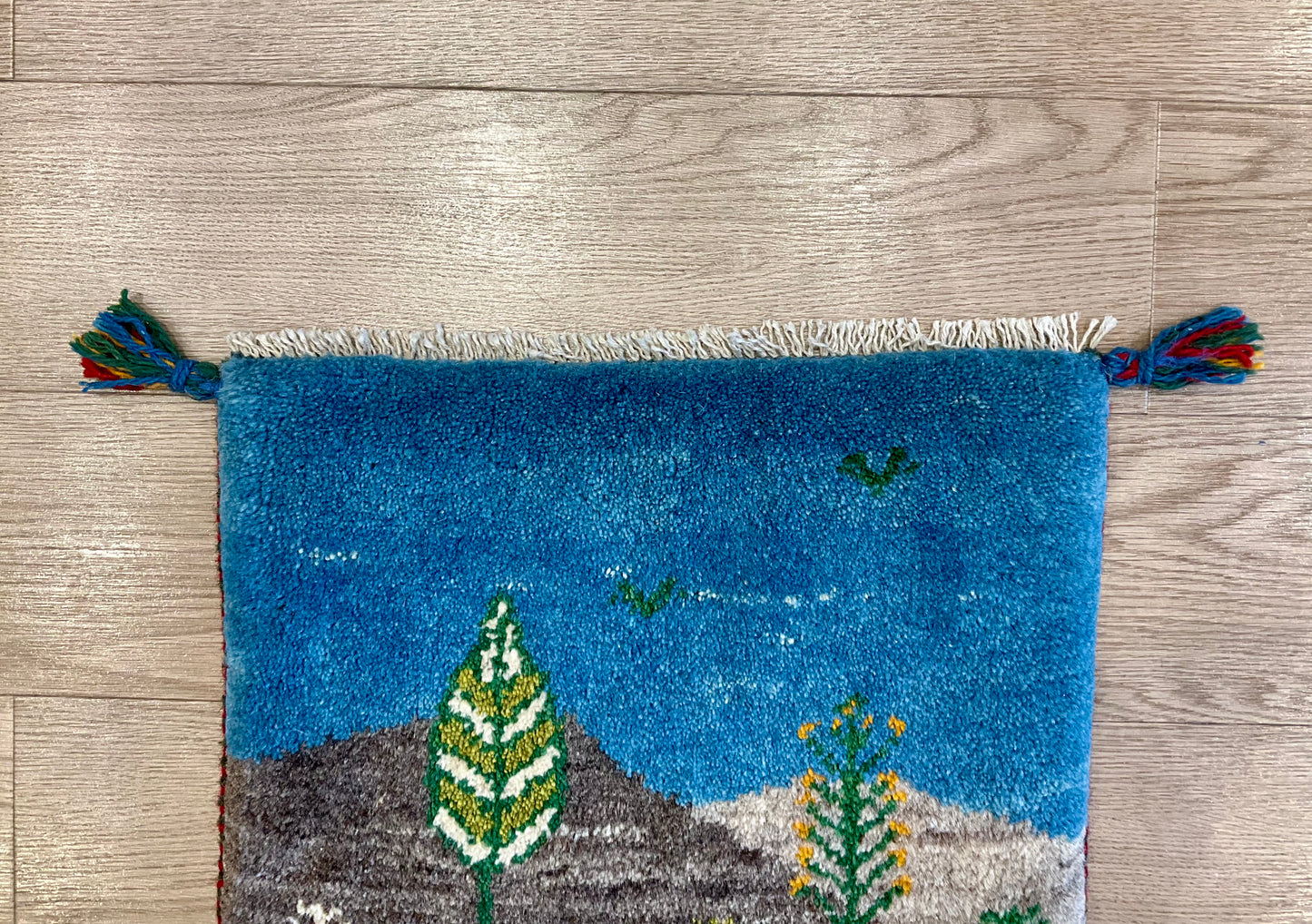 ギャッベ 42cm x 40cm Z40
