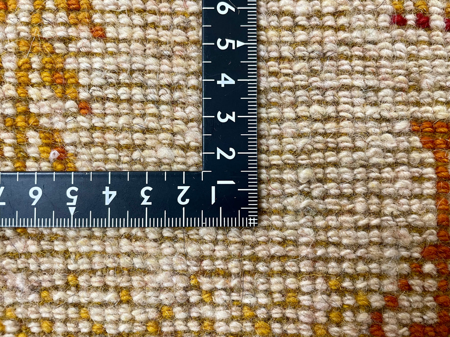 【オンライン限定】ギャッベ 87cm x 62cm (楕円形) RJ12349