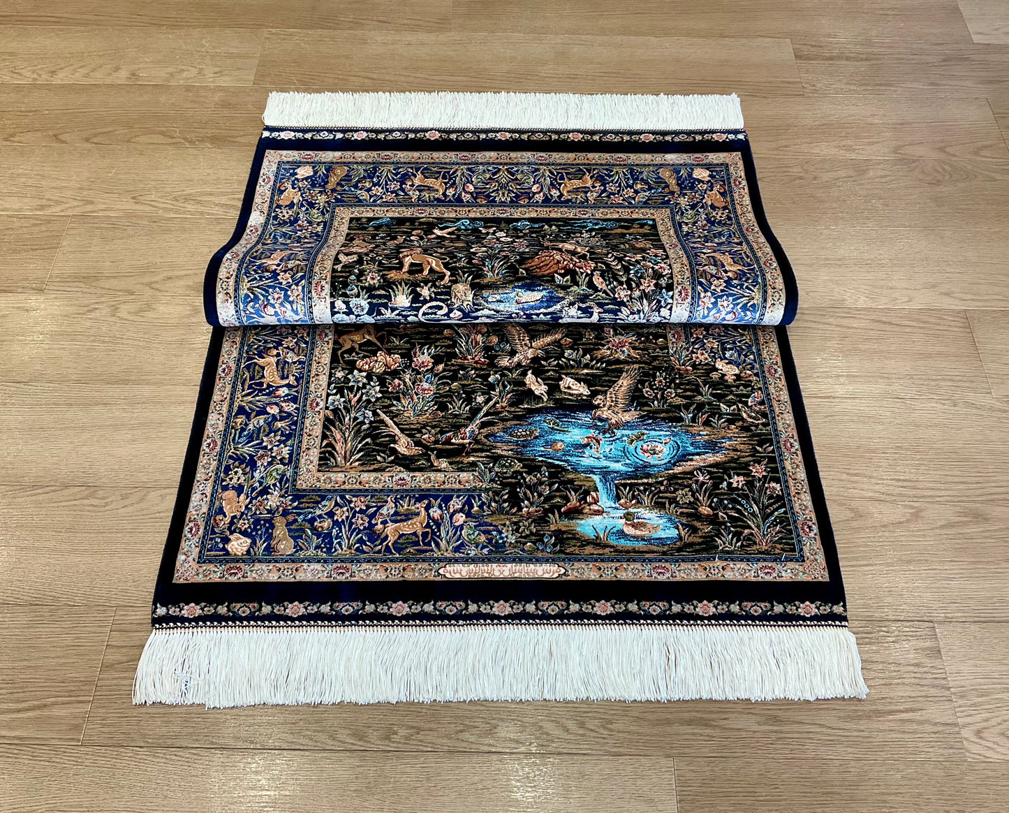 ペルシャンシルク 120cm x 80cm PS9662