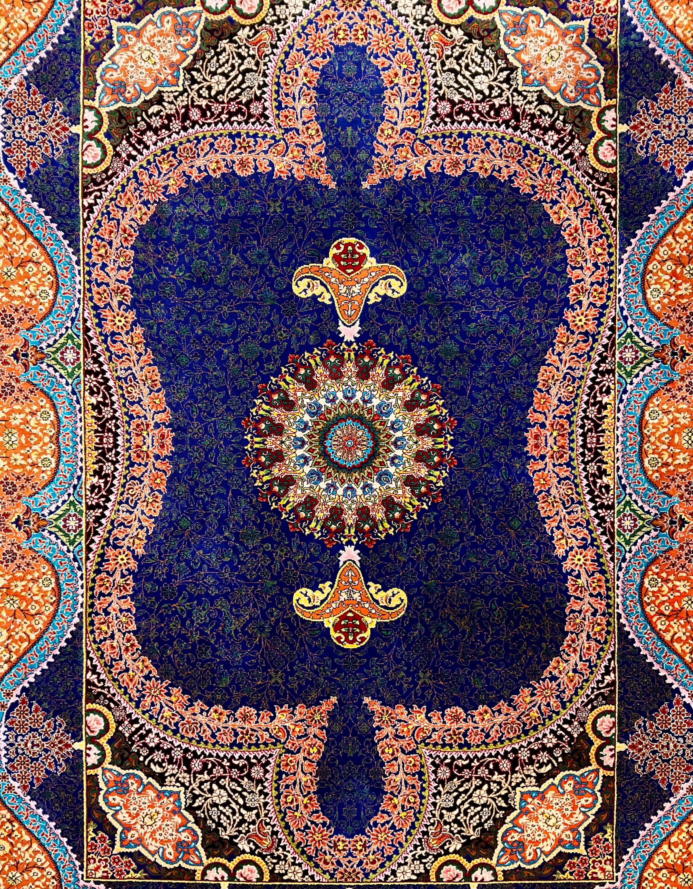 ペルシャンシルク 120cm x 80cm PS10448 – ペルシャ絨毯専門店