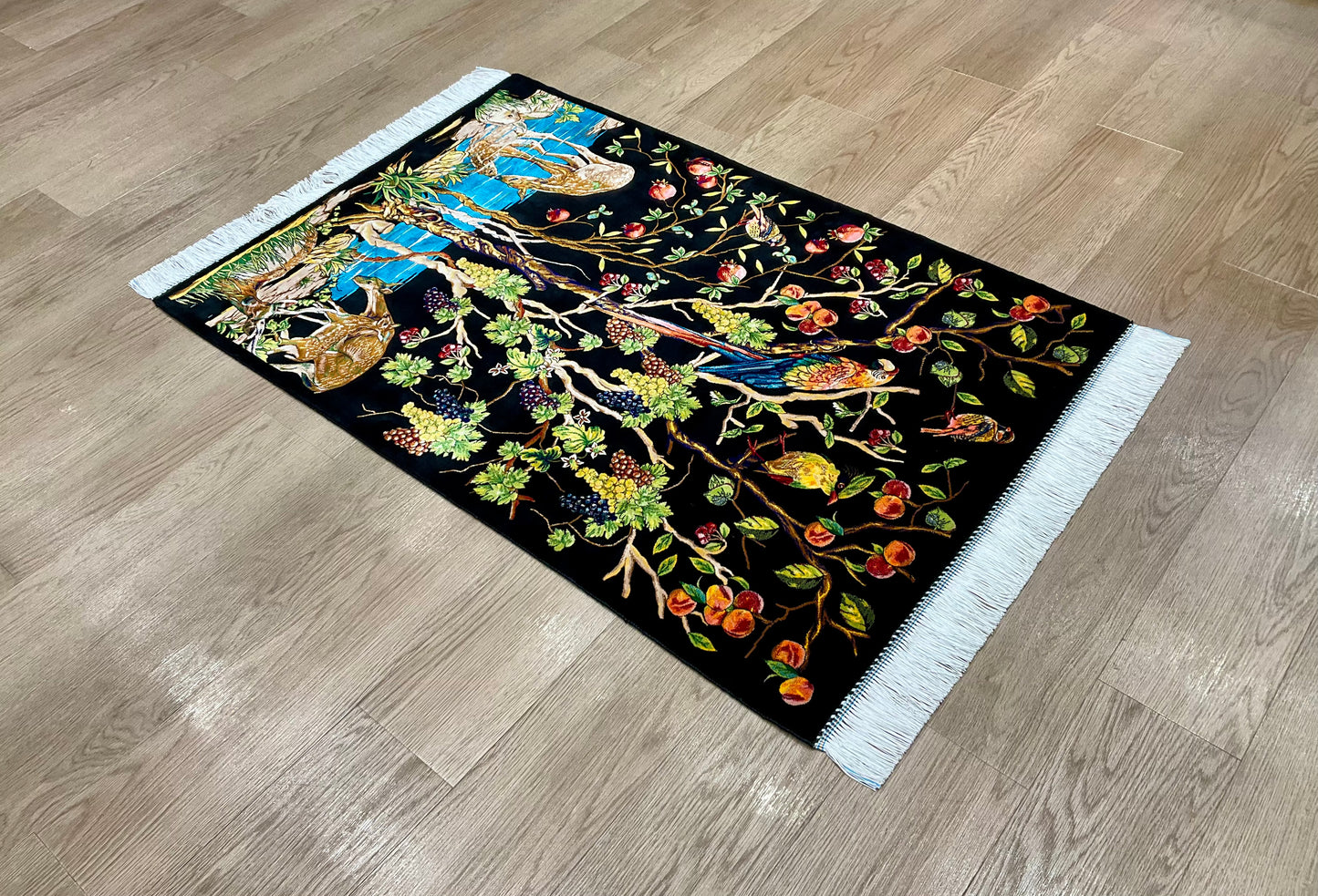 ペルシャンシルク 120cm x 80cm PS10493