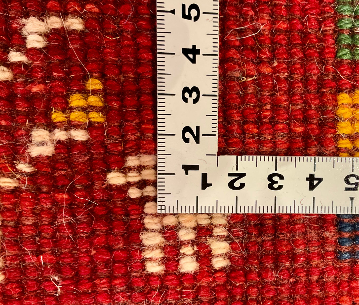 ギャッベ 43cm x 41cm Z468