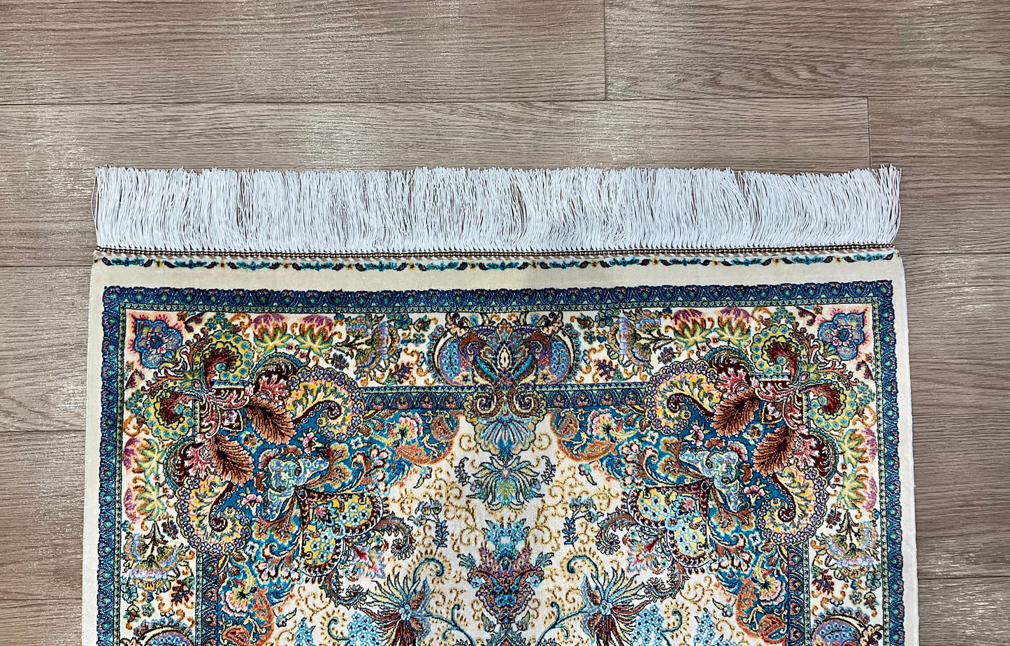 ペルシャンシルク 120cm x 80cm PS10855