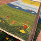 【千葉店】カシュクリギャッベ  210cm x 150cm BT5129
