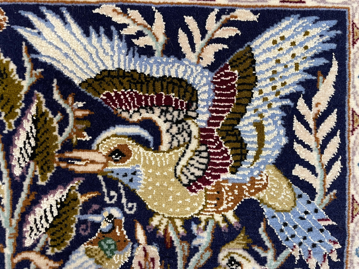 【オンライン限定】イスファハン バーネイ工房 140cm x 87cm A22627