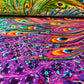 クム バハラミ工房 117cm x 82cm(楕円形) PS9357